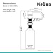 KRAUS Kitchen Soap and Lotion Dispenser in Spot Free Stainless Steel, KSD-31SFS