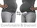 Maeband Maternity Belly Band | Pregnancy Belt, Waistband Extender, Pregnancy Clothes, Maternity Jeans (Small, Pearl White)