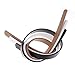 Mmrm 2Pcs/Set Detachable Leather Bag Strap Belt Replacement Handle for Handbag Purse Soil Yellow