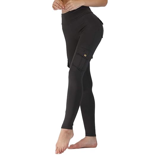 Watkings 2019 New Women Elastic Yoga Leggings Bamboo Fiber ...