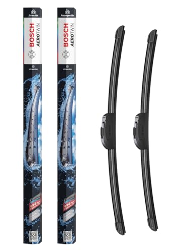 Bosch Aerotwin Aerotwin eAR 451 S Front-Scheibenwischer - Set mit 2 Ersatz-Scheibenwischern und vormontiertem Multi-Clip-Adapter - 2 Wischblätter, 450 mm und 475 mm - in platzsparender Verpackung