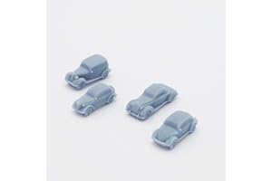 Outland Models Model Railroad Vintage Classic City Autos Cars Set 1:150 Scale N