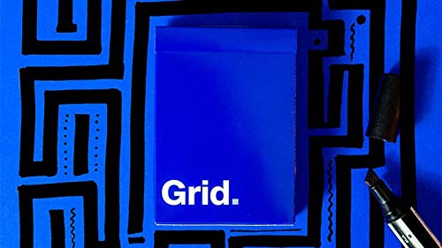 Murphy's Magic Supplies, Inc. Grid Series Two Typographic Playing Cards | Poker Deck | Collectable