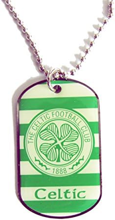 Celtic Football Club Stainless Steel &amp; Enamel Dog Tag