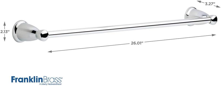 Franklin Brass KIN3PC-PC Kinla Bathroom Accessory Kit, 3 Piece, Polished Chrome - - 