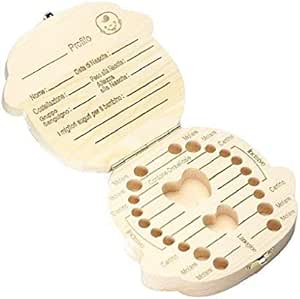 Cajita porta dientes de leche para niño, caja porta dientes de ...