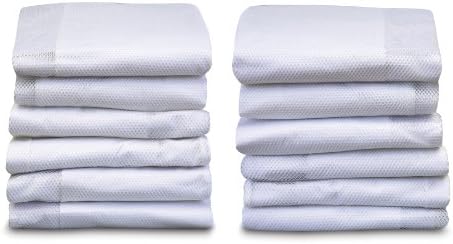 Foundations SnugFresh Crib Cover, White, 12 Count
