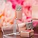 Rose Gold Crystal 16GB USB 2.0 Flash Drive LED Light Glass Pen Drive Thumb Drive Memory Stick Pendrive USB Stick