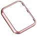 Apple Watch Case Aluminum,Unique iWatch Aluminum Protective Shell Bumper Cases Covers for Apple iWatch All Models (42mm Rose Gold)