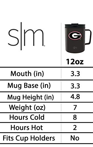 image for Simple Modern Virginia Tech University 12oz Scout Coffee Mug - Vacuum 