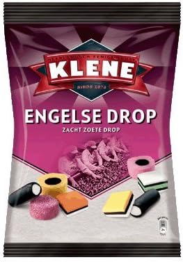 Allsorts in 1 Kilo/2.2lbs - Klene Engelse drop zacht zoete drop Licorice Allsorts (Engelse Drop/English Liquorice)