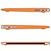 MOSISO Compatible with MacBook Air 13 inch Case (Models: A1369 & A1466, Older Version 2010-2017 Release), Protective Plastic Hard Shell Case & Keyboard Cover & Screen Protector, Orange