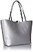 GUESS Bobbi Inside Out Tote, Palm/Silver