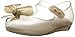 Mini Melissa Girls' Mini Ultragirl IX Mary Jane Flat, Glass Gold, 8 Medium US Toddler