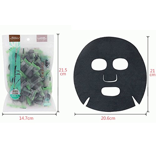 30Pcs/40Pcs Compressed Mask, Soft Compressed Sheet Mask, Charcoal Fiber, Face Care,Skin Face Care DIY Facial Compressed Mask Paper(40Pcs/Set) - Thumbnail 5