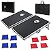 F2C Premium Cornhole Outdoor Game Set, 3FT x 2FT Aluminum Waterproof Cornhole Boards Backyard Toss Game with 8 Bean Bags & Carrying Case