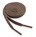 OrthoStep Cotton Flat Dress Thin 30 inch Light Brown Shoe laces 2 Pair Pack