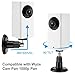 Shappy 3 Pack Security Wall Mount Indoor and Outdoor Mount Bracket Adjustable for Wyze Cam Pan 1080p Pan, Arlo Pro 2, Arlo Pro, Arlo, Arlo Cam and Other Compatible Models (Black)
