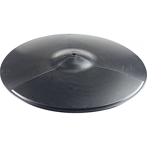 Stagg 13315 16-Inch Plastic Practice Cymbal - Black