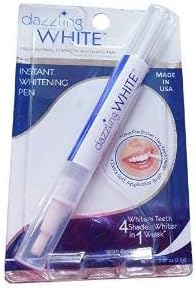 Dazzling White Instant Teeth Whitening Pen, 4 Shades Whiter in a Week, 0.07 Oz (200 Pieces)