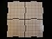 Dry Erase Dungeon Tiles, Set of 36 Five-inch Interlocking Squares for Role-Playing and Miniature Tabletop Games
