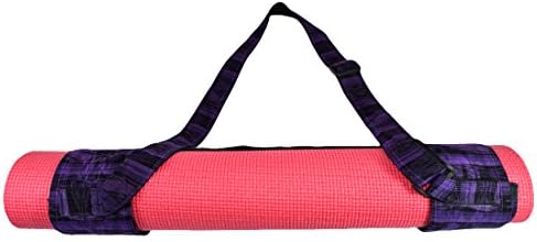 Santa Playa Yoga Mat Adjustable Carry Strap Handcrafted with Back Strap Loomed Native Tribal Textiles and Durable Cotton by