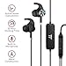 Active Noise Cancelling Headphones, TaoTronics Noise Cancelling Earbuds Wired Headphones in-Ear Earphones with 15 Hours Playtime and Built-in Microphone, Black
