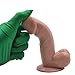 SHEQU 6.7'' Dildo With Suction Cup - Silicone Dong with Realistic Glans Adult Sex Toy Female Masturbation