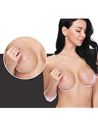 Pétalos de mamá para dama, pezones de progresión, adhesivos, sin tirantes, L