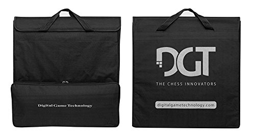 DGT USB Walnut e-Board with Timeless pieces - DGT 3000 and carrying bag included chess boar5d