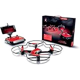 Fuse X22 Live-View WiFi FPV Drone | Auto Hover | Auto Take-Off | Auto Land | 360 Degree Flips | Headless Mode | Easy To Fly | Crash Resistant + Two Batteries Double Flight Time + Extra set Propellers
