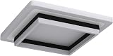 AUA LED Ceiling Light 24W Modern Black White 6500K 1800LM 220V view 4