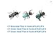 YZD Realistic Fly Fishing Flies Set Dry Fly Mosquitos Set of 21 Flies Handmade Rainbow Trout Fishing Lure kit Flyfishing…
