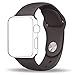 Inteny Apple Watch Band Series 1 Series 2, Soft Silicone Sport Band Replacement Wrist Strap for iWatch, 38mm S/M Cocoa