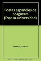 Poetas espanoles de posguerra (Espasa-universidad) 8423965309 Book Cover