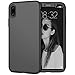 iPhone X Case, Coocolor 360 Degree All-Around Ultra Thin Full Body Coverage Protection Dual Layer Hard Slim Case + Tempered Glass Screen Protector for iPhone X-Black
