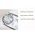 Bridal Headbands for Wedding Women Rhinestone Headdress with Ribbon Silver