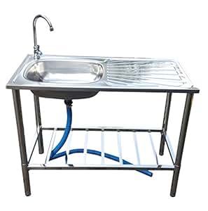 fregadero de camping