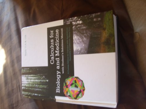 Calculus For Biology And Medicine Pdf Free