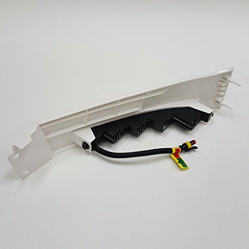 LEDIN For 2007-2013 Toyota Tundra Sequoia Front Bumper Filler Panel LED DRL Fog Lights with Bezel Wire Harness