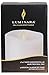 Darice Luminara® Flameless Candle - Unscented White Wax 360 Pillar - 4 in