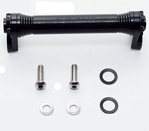 ACEOFFIX Eazy Wheels Extender for BROMPTON Folding Bicycle BLACK Easy Wheels Extension
