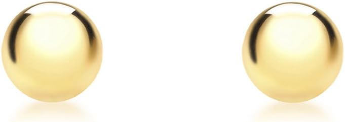 CARISSIMA Women's Ball Stud Earrings