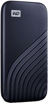WD My Passport SSD 1TB Portable External SSD USB 3.2 Gen 2 Midnight Blue view 6