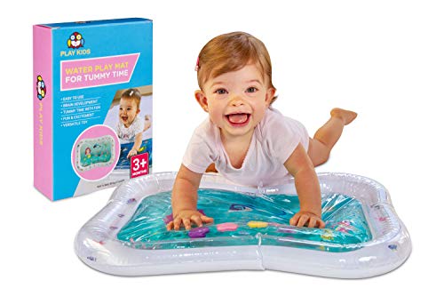 Water Play Mat for Kids Fun, Inflatable Baby Fun, Activity Play Center, Mermaid