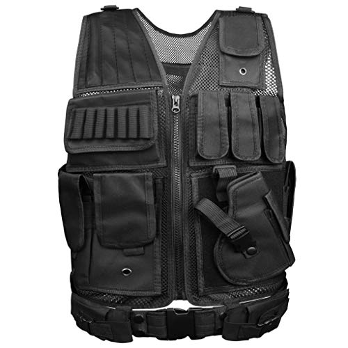 Tactical Vest for Men, Airsoft Vest Adult, Combat Training Vest