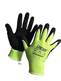 Size: Large/ 12 Pair Diesel-Grip Lime Safety Glove General Purpose
