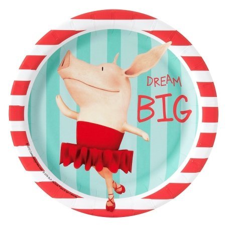 Olivia Dessert Plates (8 count) Child