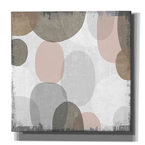 Epic Graffiti 'Pastel Drips II' by Michael Mullan, Canvas Wall Art, 37"x37"