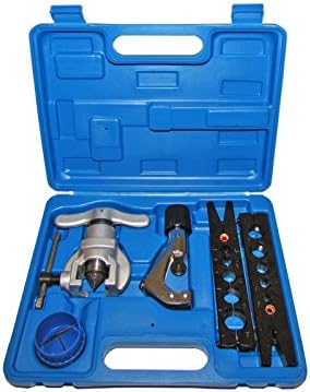 Eccentric Cone Type Flaring Tool Kit FT-800F for OD 1/4 to 3/4 inches and 6 to 19 mm pipes